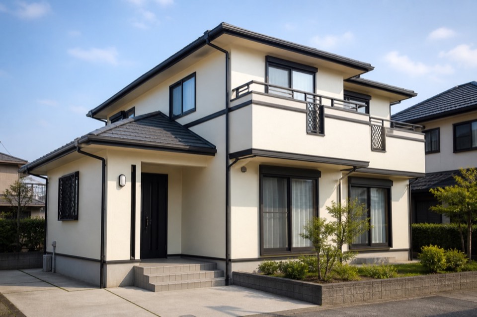 住宅の外壁塗装のイメージ